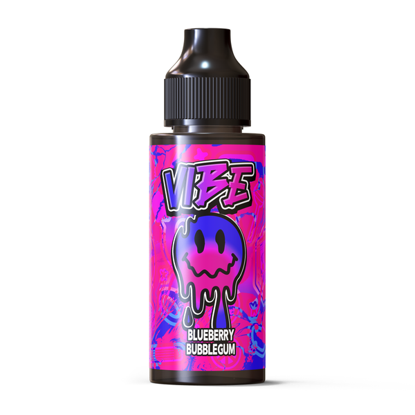 Vibe Blueberry Bubblegum 100ml Deluxe Vape Co