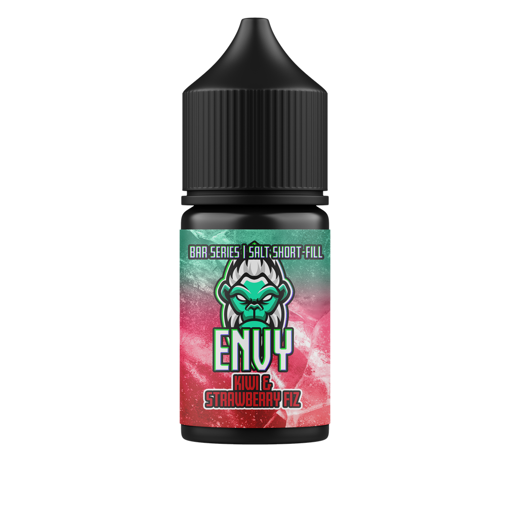 Kiwi & Strawberry Fiz  - Salt Short - Envy - 10ml