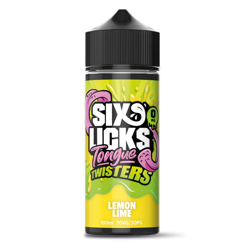 Six Licks Tongue Twisters 100ml