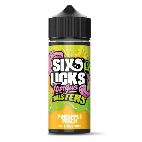 Six Licks Tongue Twisters 100ml