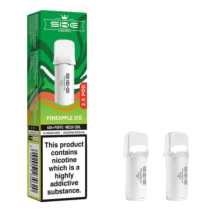 SKE Crystal Pro 600 Prefilled Pod (2 Pack)