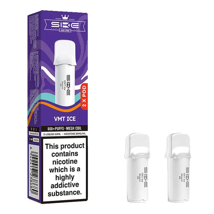 SKE Crystal Pro 600 Prefilled Pod (2 Pack)