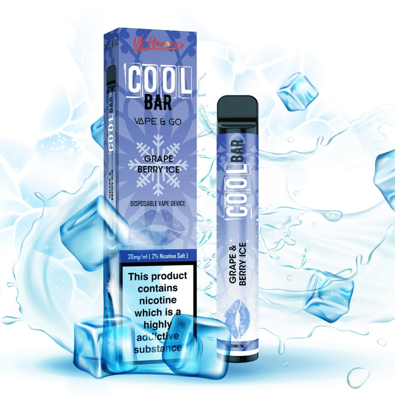 UK Flavours - Cool Bar 20mg 600 Disposable Device