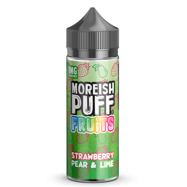 Moreish Puff - Fruits - Strawberry Pear & Lime 100ml