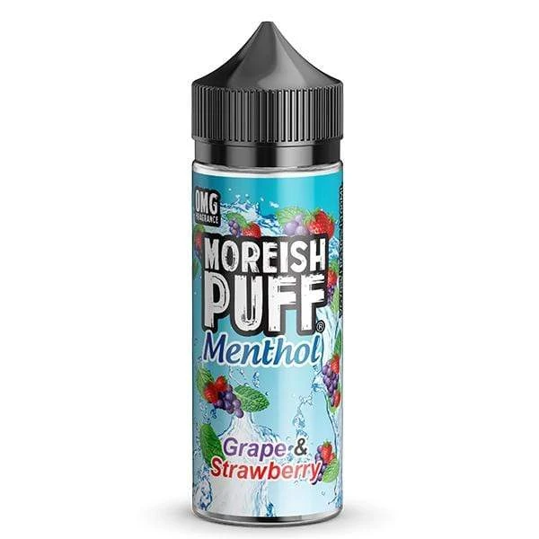 Moreish Puff - Menthol - Grape & Strawberry 100ml