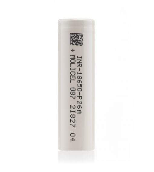 Molicel P26A 18650 BATTERY 2600MAH