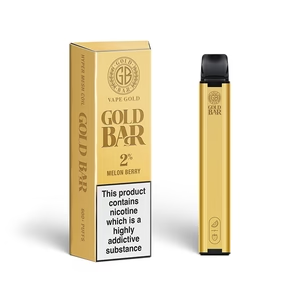Gold Bar 20mg 600 Puff Disposable Pod Device Kit