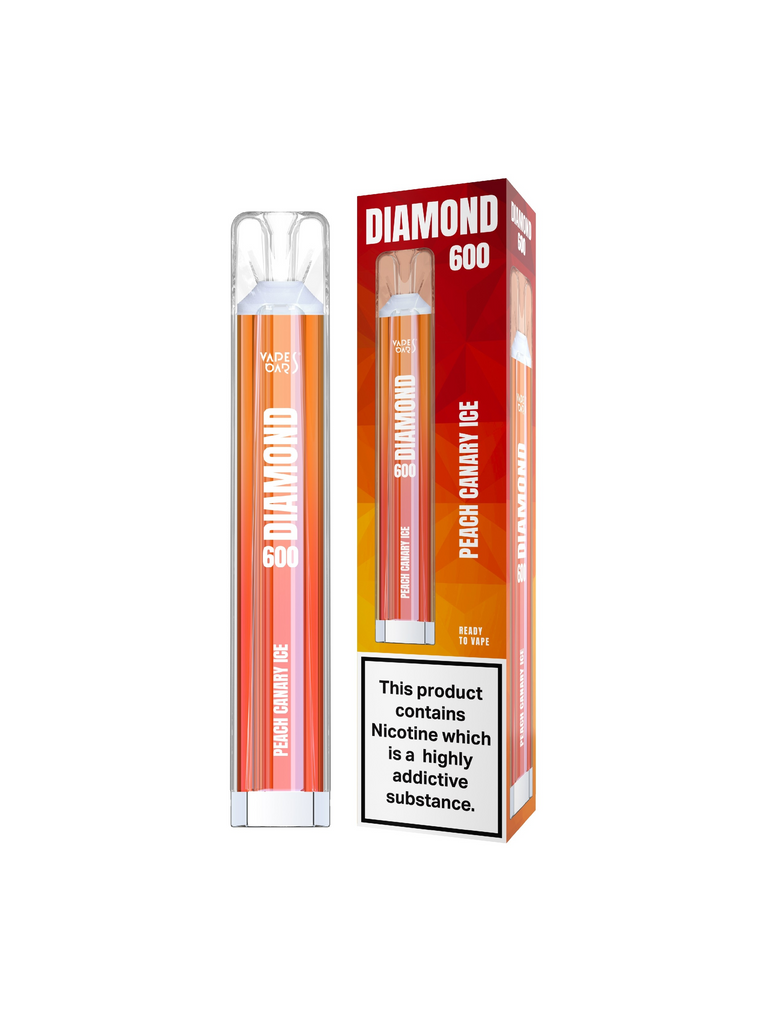 Vapes Bars - Diamond 600 Disposable Vape Device